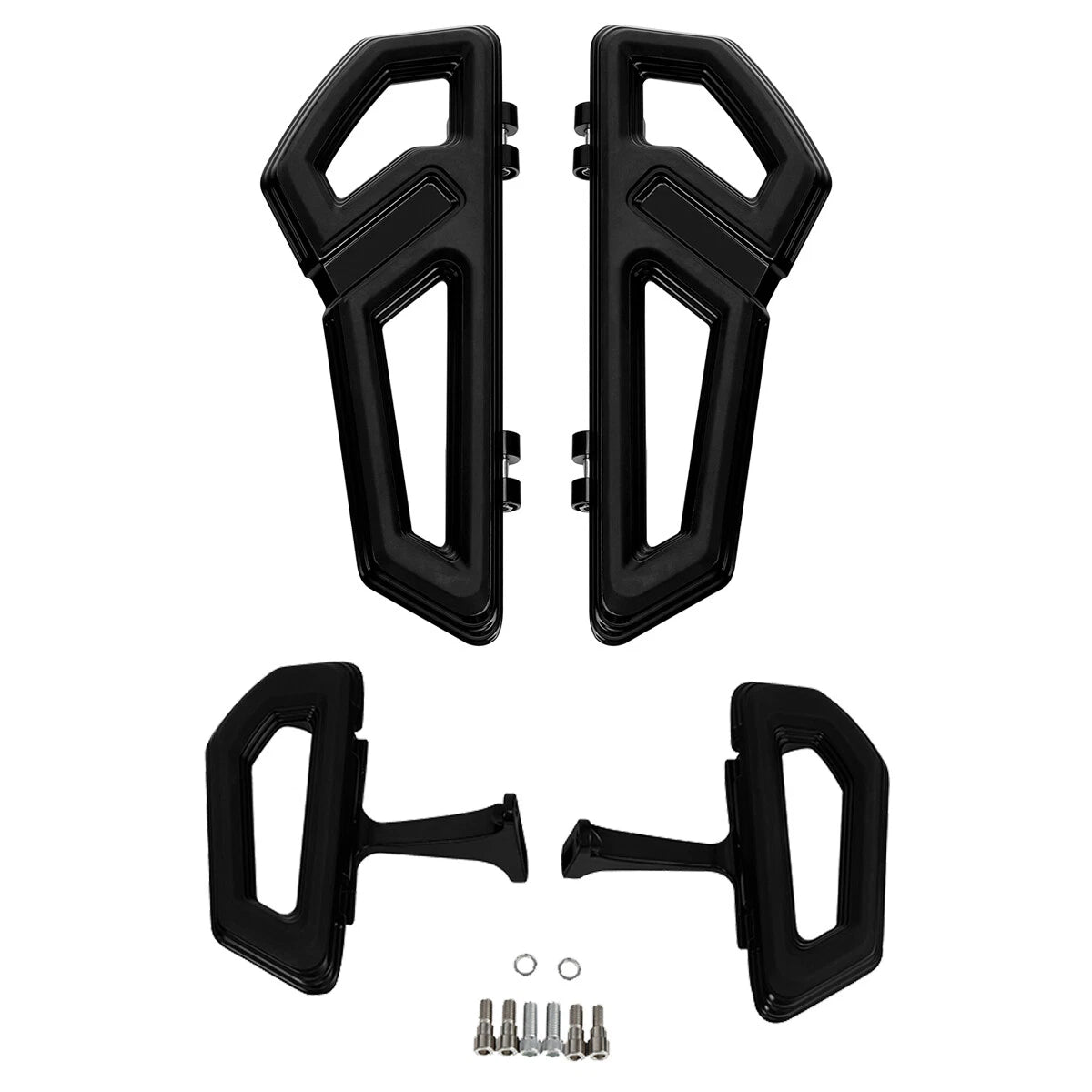 Front & Rear FloorBoard Footboards Shifter Pegs For Harley Electra Glide 2000-Up