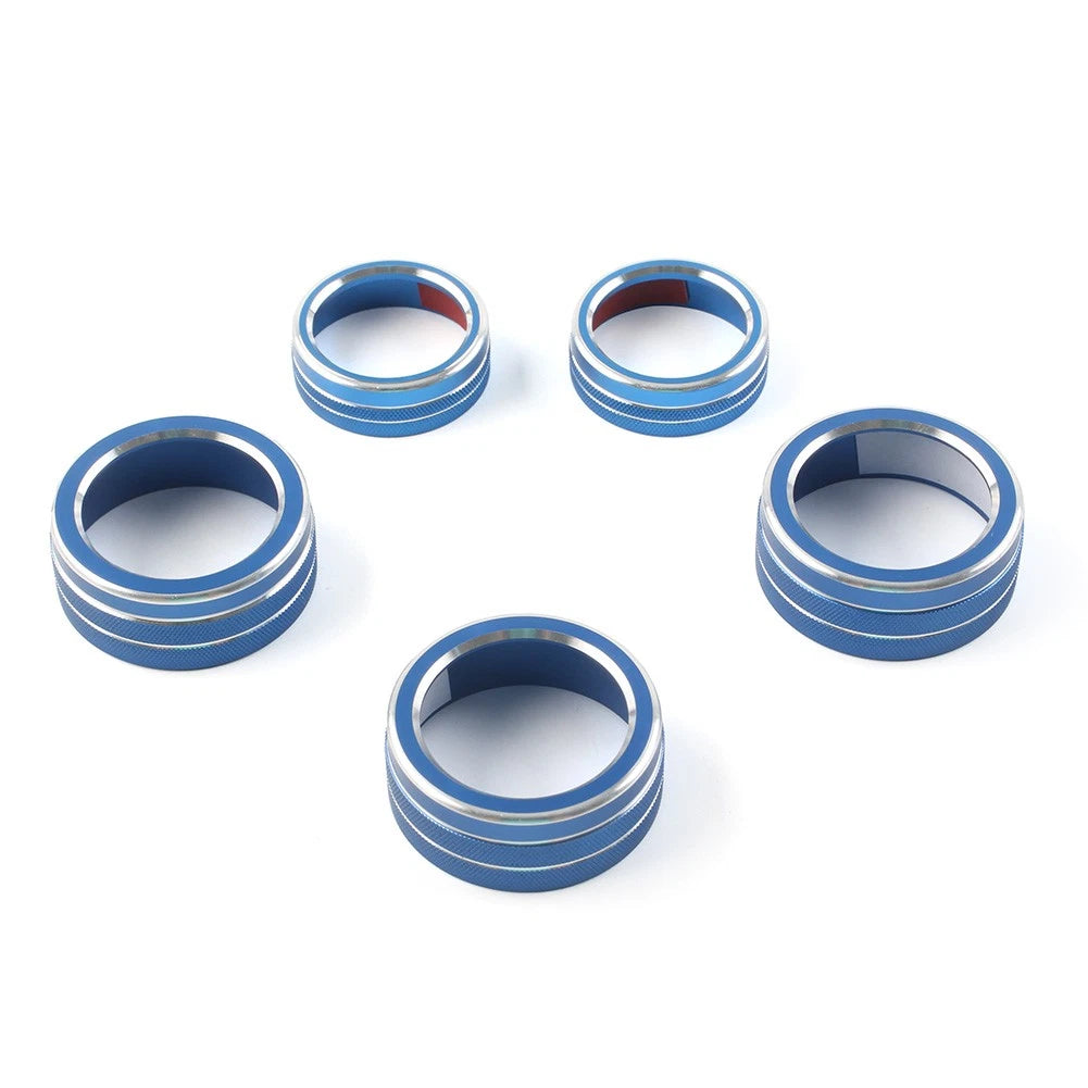Control Switch Knob Ring Cover Trim Fit Honda Accord 10th Generation 18-22 Blue