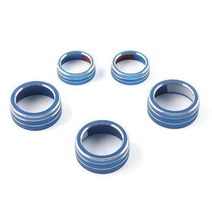 Control Switch Knob Ring Cover Trim Fit Honda Accord 10th Generation 18-22 Blue