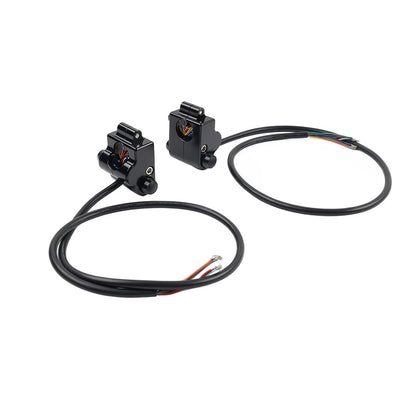 Motor CNC 1" 25mm Handlebar Switch Controls Housing For Harley Universal Black