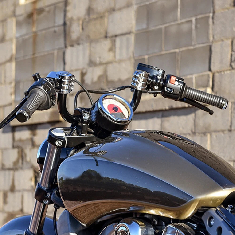 7/8" 22mm Motorcycle Handlebars Drag Handle Bar For Cruiser Chopper Cafe Racer