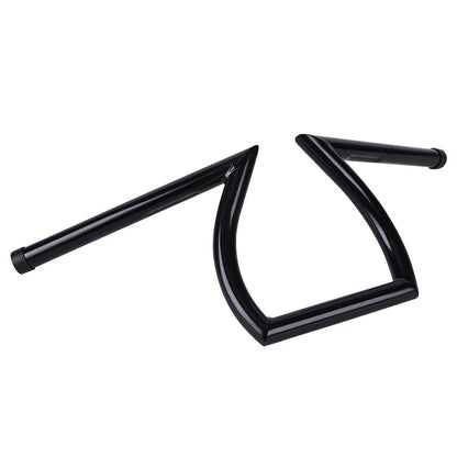 1'' Motorcycle Handlebars Drag Bars Z Bar For Harley Chopper Bobber Cafe Racer