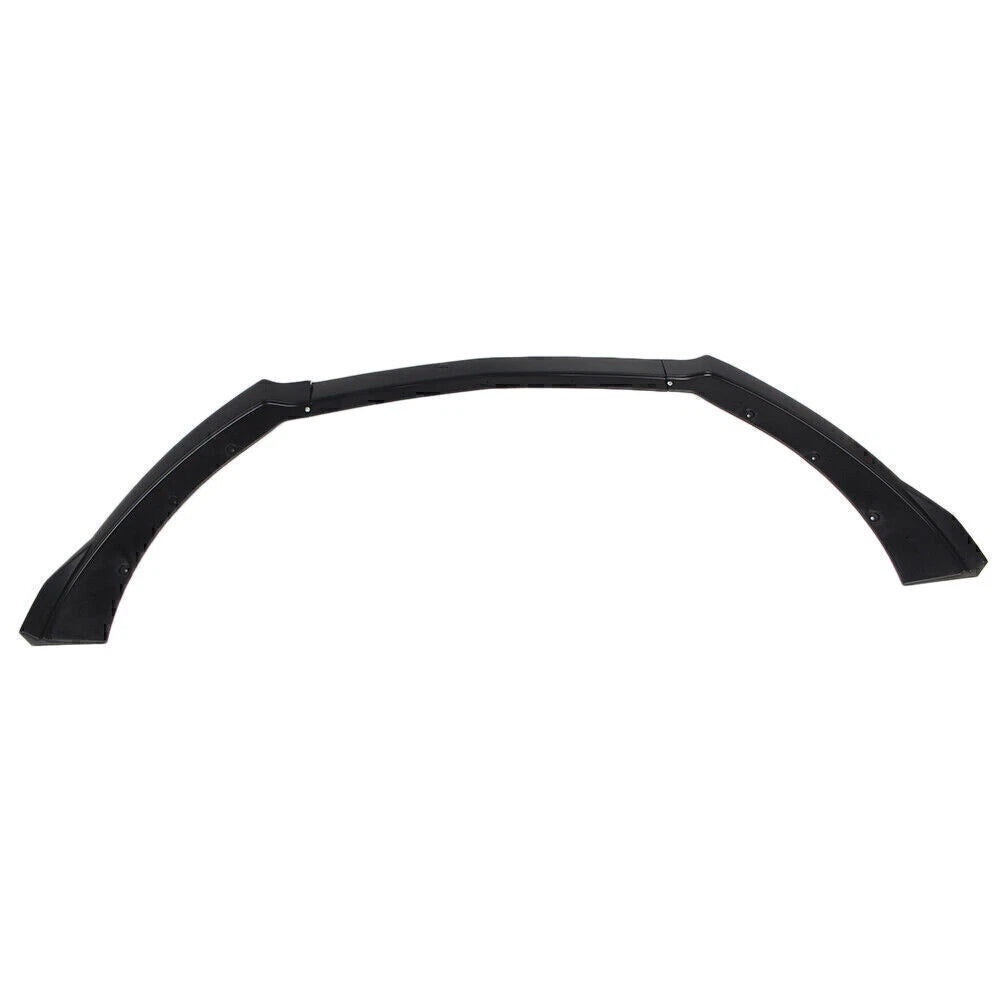 Front Bumper Lip Chin Spoiler Wing Body Kit Fit Ford Mustang 15-17 Matte Black