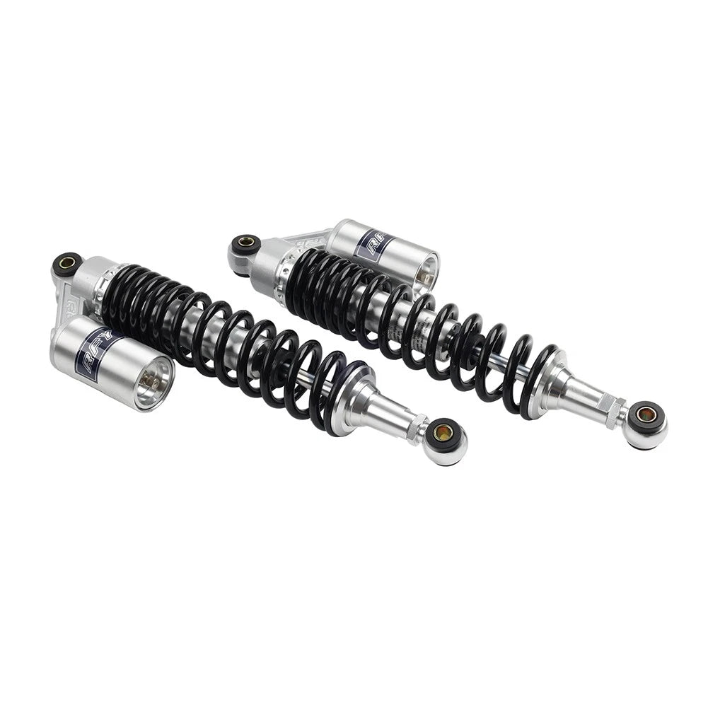 8MM Spring 375MM Rear Shock Absorber For Yamaha Banshee 350 YFZ350 1987-2006 Blk