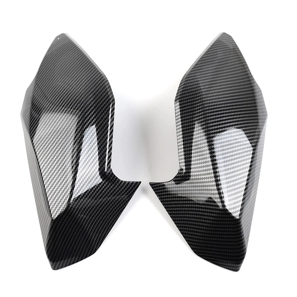 Front Side Tank Gas Fairing Pannel Cowl For Kawasaki Z650 2017-2019 Carbon Fiber