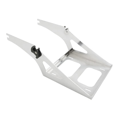 Chrome Trunk Mounting Rack Fit For Harley Softail Fatboy 08-17 16