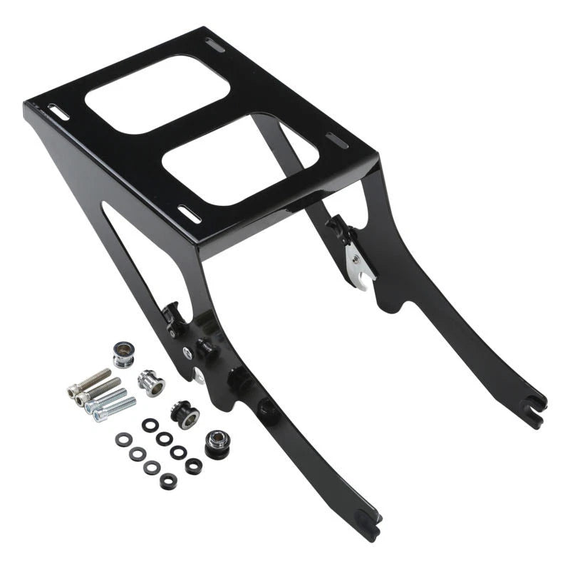 Chopped Trunk Pad Mount Rack Fit For Harley Heritage Classic 2018-Up 19 20 Black