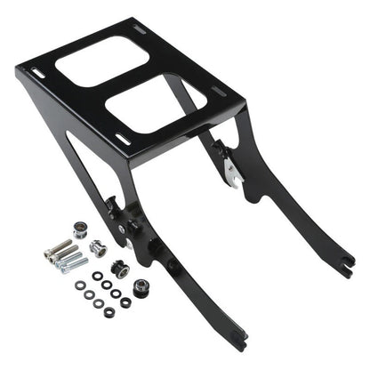 Chopped Trunk Pad Mount Rack Fit For Harley Heritage Classic 2018-Up 19 20 Black