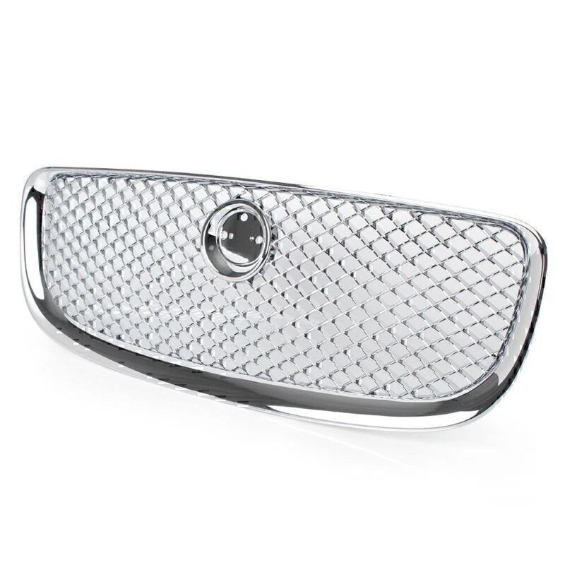 1 Pcs  ABS Chrome Front Upper Car Grille Mesh Grill Fit Jaguar XJ 2010-2015