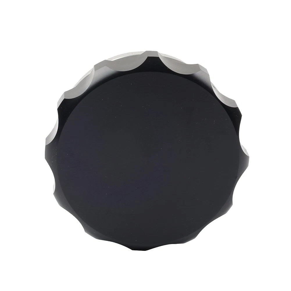 2" Black Aluminium Alloy Weld On Filler Neck And Cap Oil Fuel Water Tank Cover