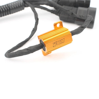 For Honda Civic Touring Type R LED Headlight Adapter Harness Halogen Touring US