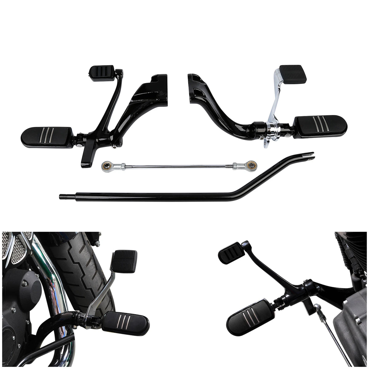 Extended Reach Forward Control Conversion Kit For Harley Sportster1200 883 14-22