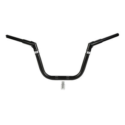 Adjustable 10"Rise 1.25" Handlebar Bar Fit For Harley Softail Deuce Slim Fat Boy