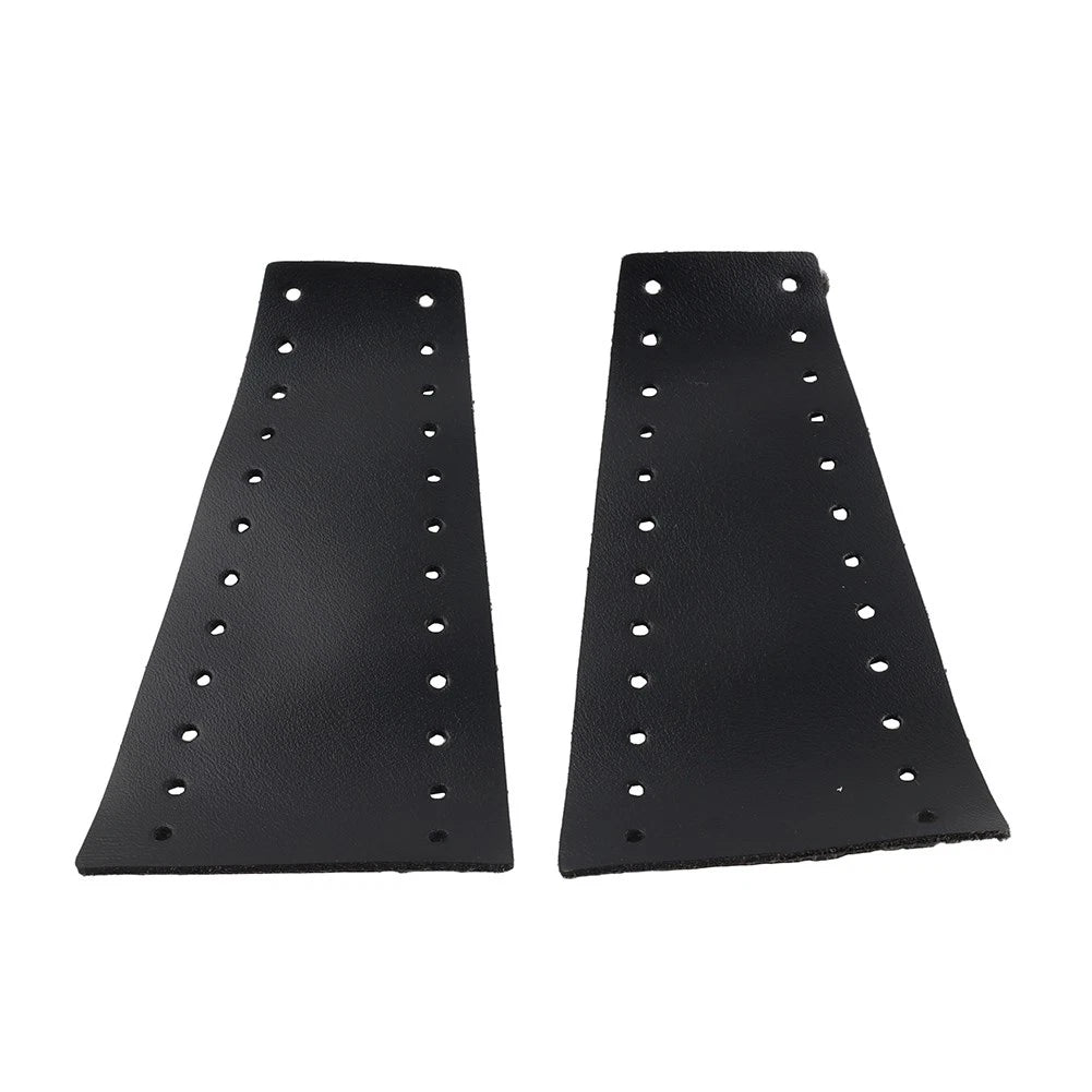 Black Motorcycle Brake Clutch Levers Cover Protector Leather Cover For Harley