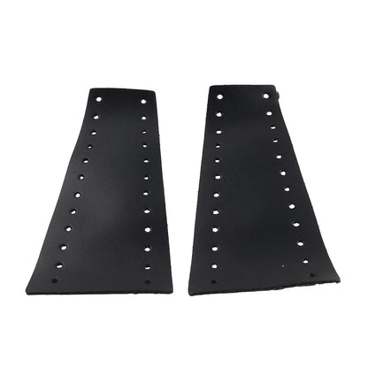 Black Motorcycle Brake Clutch Levers Cover Protector Leather Cover For Harley
