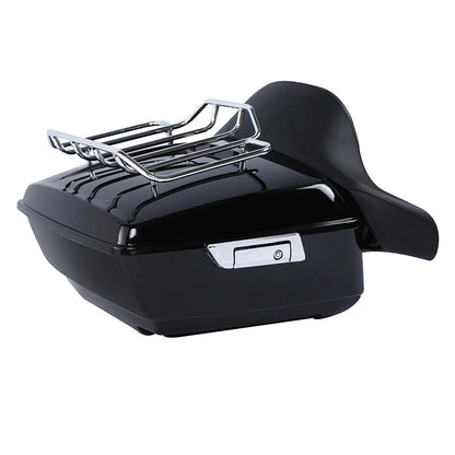 King Trunk Backrest Rack Mount Plate Docking Fit For Harley HD Touring 2014-2025