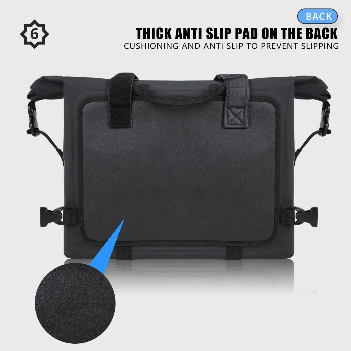 Waterproof Motorcycle Large Saddlebags 60L Side Bag Luggage For Harley Honda BMW