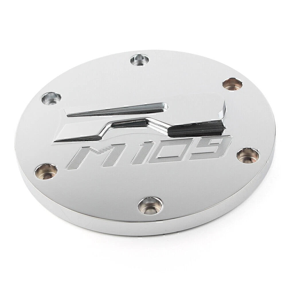 Derby Side Cover Cap For Suzuki Boulevard M109R 2006-2018 Motorcycle Chrome US