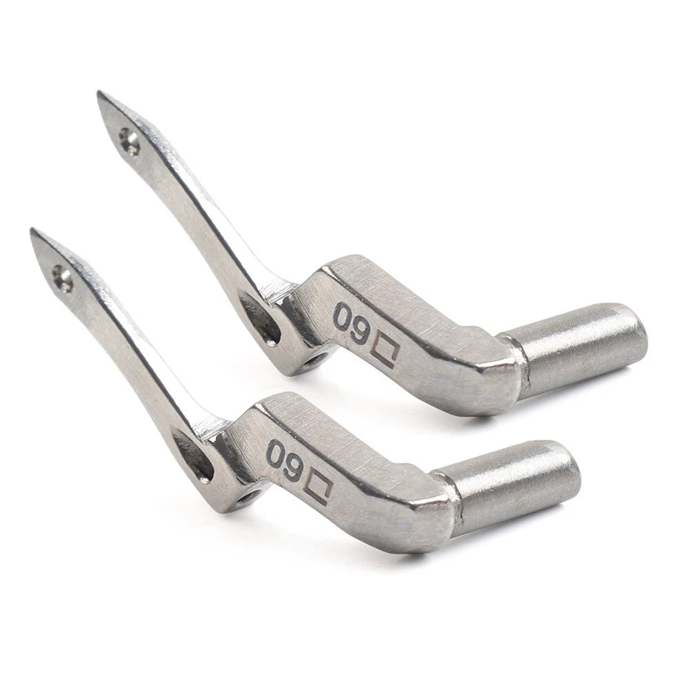#121-76004 Upper Looper For JUKI MO-3600 MO-3700 MO-3900 MO-6700S Silver 2PCs