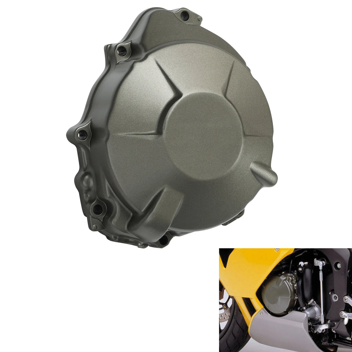Left Engine Stator Cover Crankcase Fit For Honda CBR600RR CBR 600RR 2003-2006 05