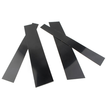 Pillar Posts Door Trim Covers FIT FOR TOYOTA Tundra 2007-2020 Black(4pcs/Set)
