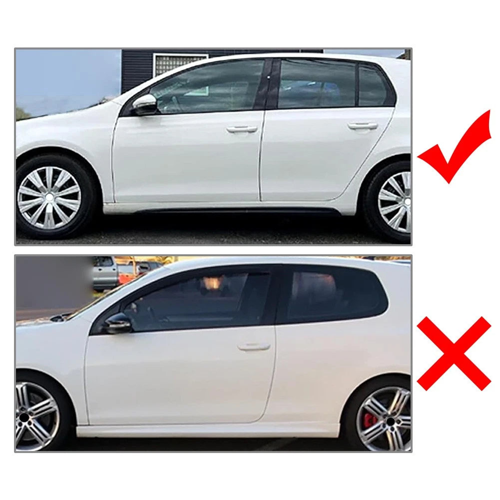 Front Rear Side Inner Door Handle Trim Cover For VW Golf MK6 2009-2013
