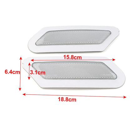 For Audi Q5 SQ5 2018-20 Front Bumper Reflector Indicator Turn Signal Light White