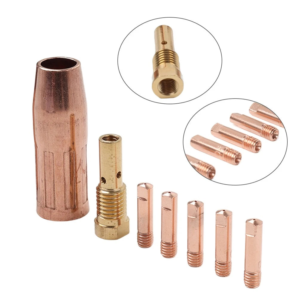 Flux Nozzle Tip Kit 7pcs For MIG 170 68885 97503 61888 57865