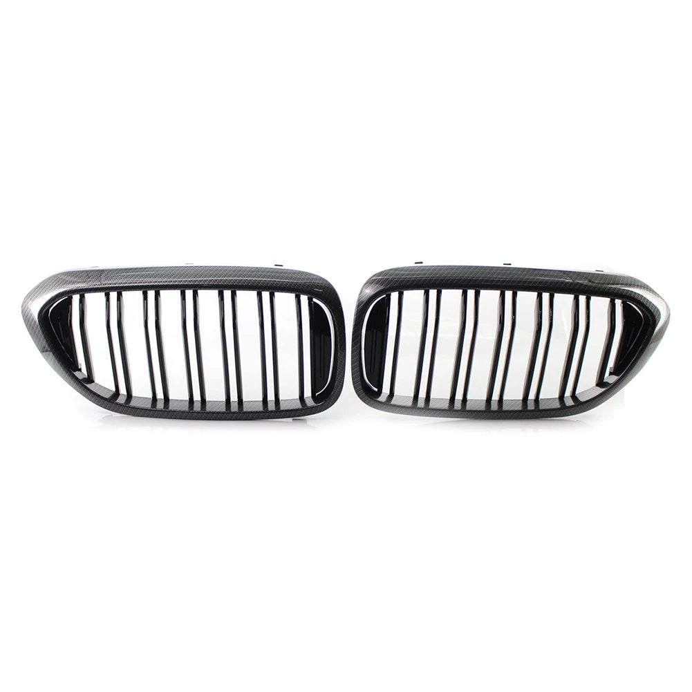 Carbon Fiber Style Front Grille for BMW 5 Series G30 G31 G38 530i 540i 17-19