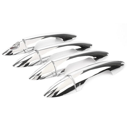 Door Handle Cover Molding Trim Chrome Fit Hyundai Accent Solaris Verna 2011-16