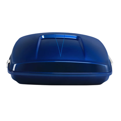 Razor Trunk Backrest Pad Mount Rack Fit For Harley Touring 14-Up Superior Blue