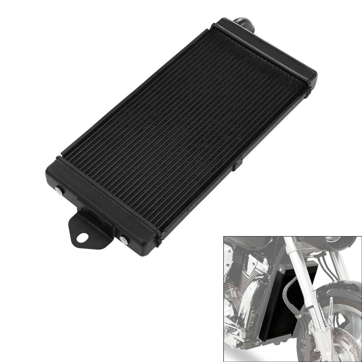 Radiator Cooler Cooling Fit For Honda VTX1800F 2005-2008 VTX1800S 2002-2003 US