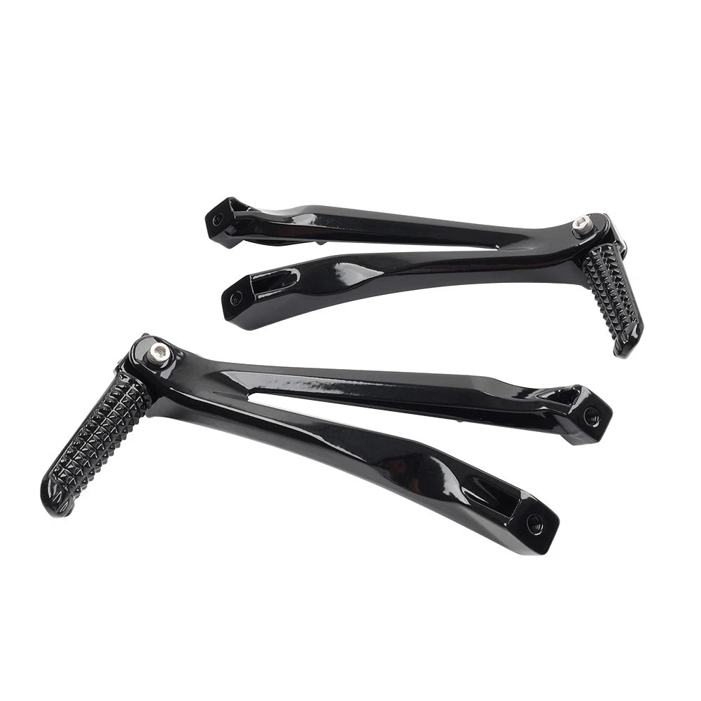 Rear Passenger Footrests Foot Pegs Bracket For Yamaha YZF R1 2004-2008 Black