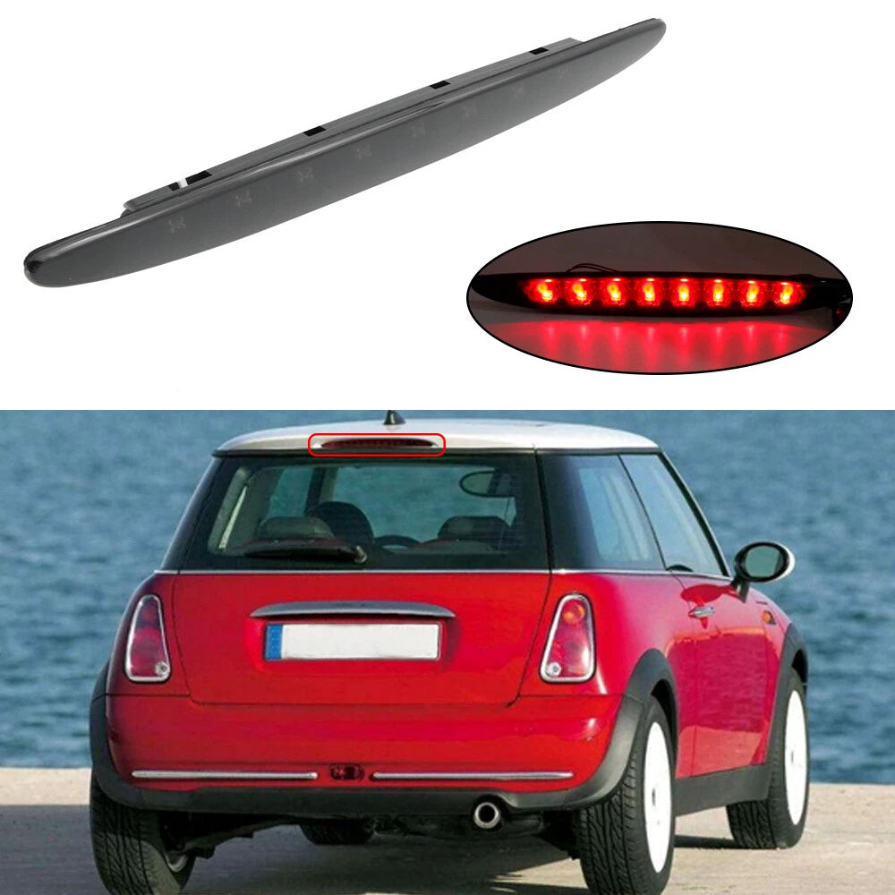 LED Smoked 3rd Brake High Mount Stop Tail Light Lamp for 2002-2006 MINI Cooper