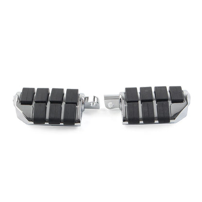 US 2PCS 32mm 1.25" Male Foot pegs Footrest Pedal For Harley Iron XL 883 Chrome