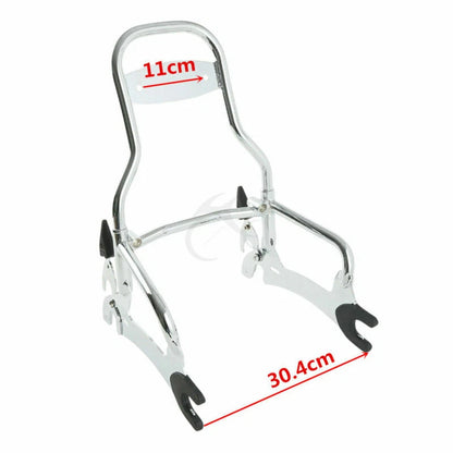 12" Sissy Bar Backrest Pad Fit For Indian Chief Classic Dark Horse Vintage 14-18
