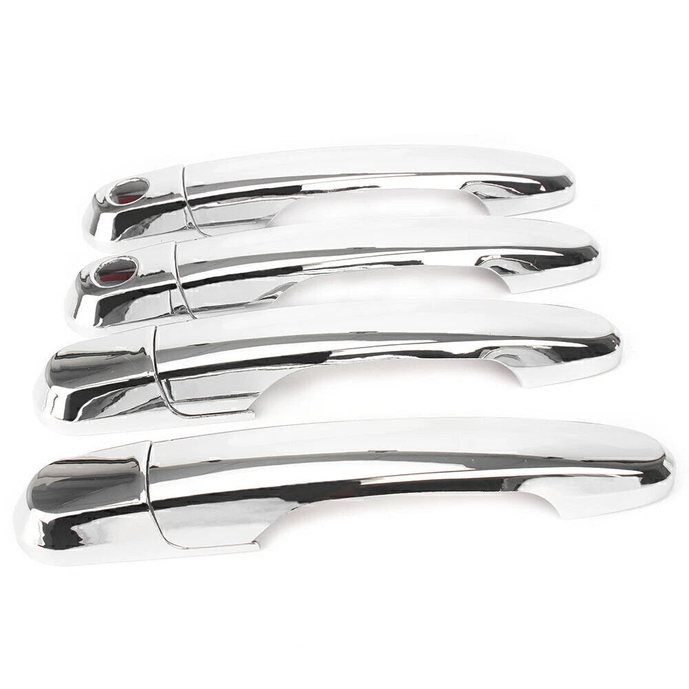 Door Handle Cover Trims Protect Chrome Fit Hyundai Accent 2006-2010 2007 Car ABS
