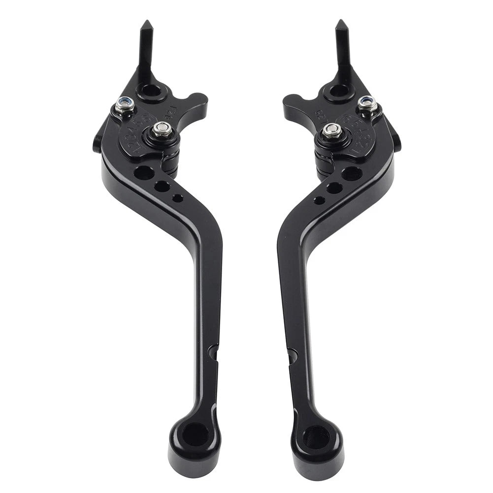 CNC Adjustable Long Brake Clutch Levers For Yamaha R1 R1M R1S 2015-2021 Black