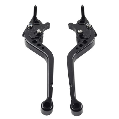 CNC Adjustable Long Brake Clutch Levers For Yamaha R1 R1M R1S 2015-2021 Black