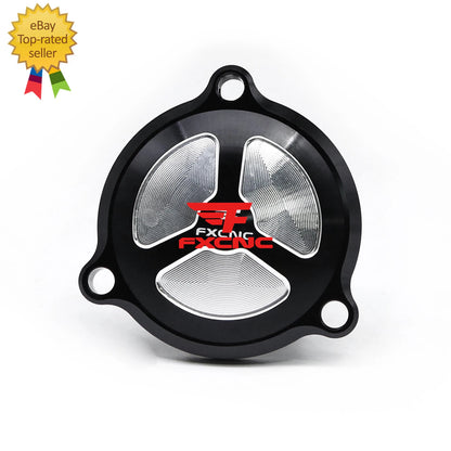 For Benelli TNT125 TNT135 2017-2025 CNC Engine Protect Stator Case Guard Black