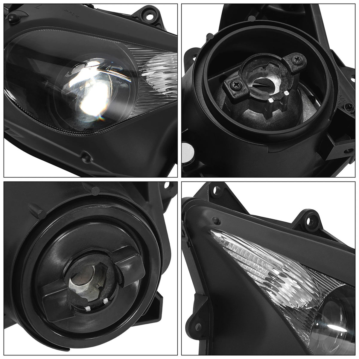 Front Headlight HeadLamp Assembly Fit For Kawasaki Ninja ZX10R ZX 10R 06-07 US