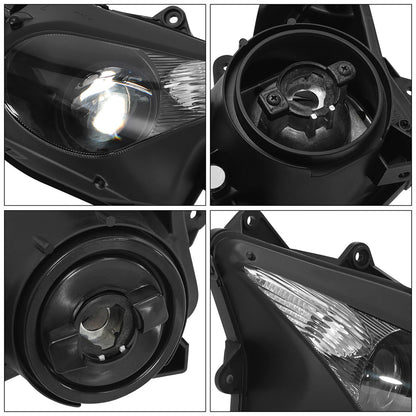 Front Headlight HeadLamp Assembly Fit For Kawasaki Ninja ZX10R ZX 10R 06-07 US