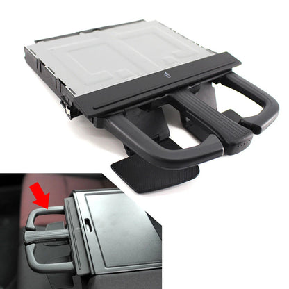 Fit For VW JETTA BORA GOLF R32 Car Front Fold Dashboard Cup Holder Auto Black