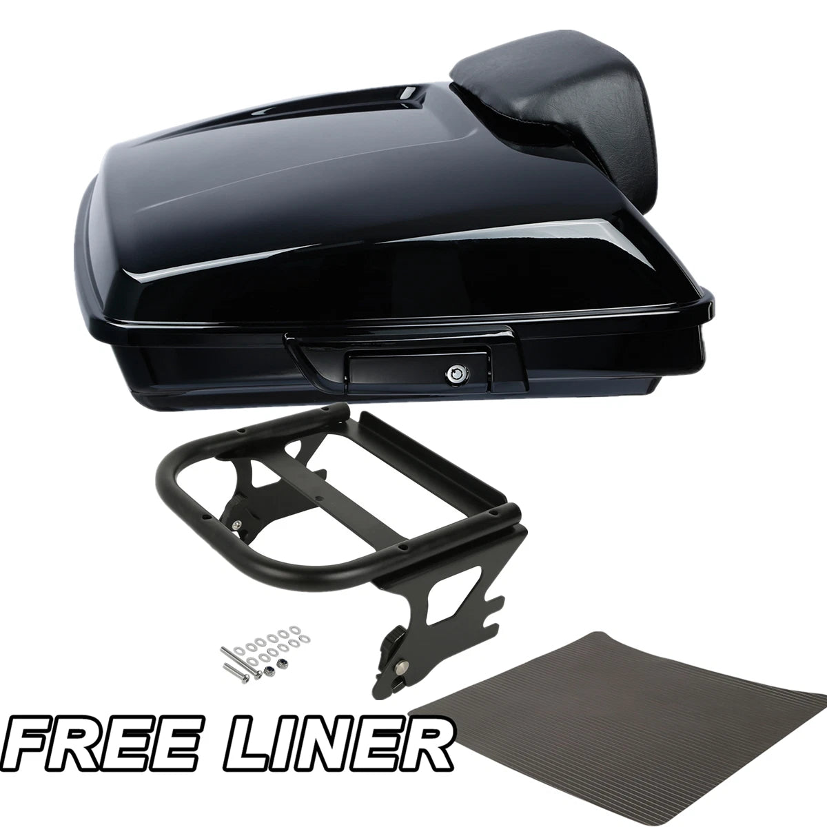 Razor Trunk Pad Mount Rack Fit For Harley Touring Street Glide 1997-08