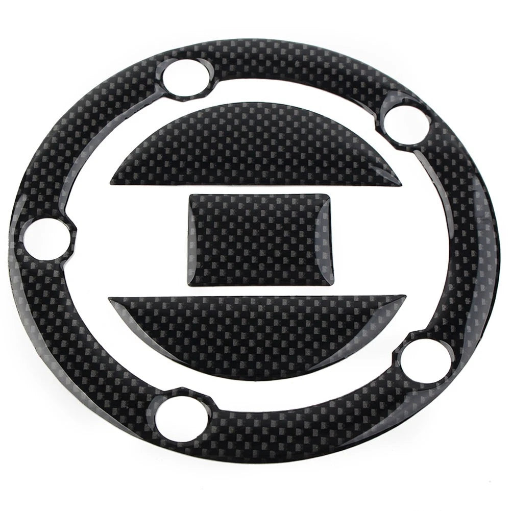 ABS Gas Tank Fuel Cap Cover Guard Pad For Suzuki GSX GSXR-600/750/1000 04-17