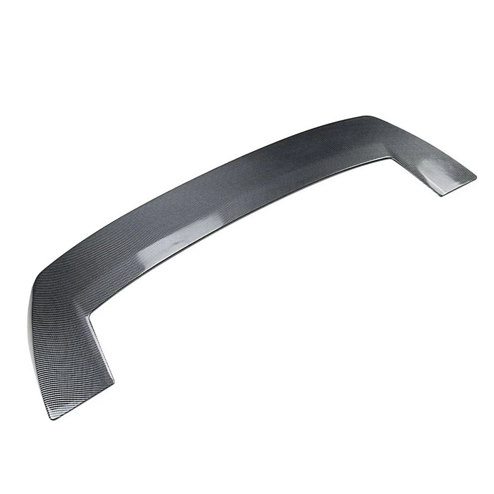 Rear Roof Top Spoiler Wing For Jeep Grand Cherokee SRT 2012-21 Carbon Fiber Blk