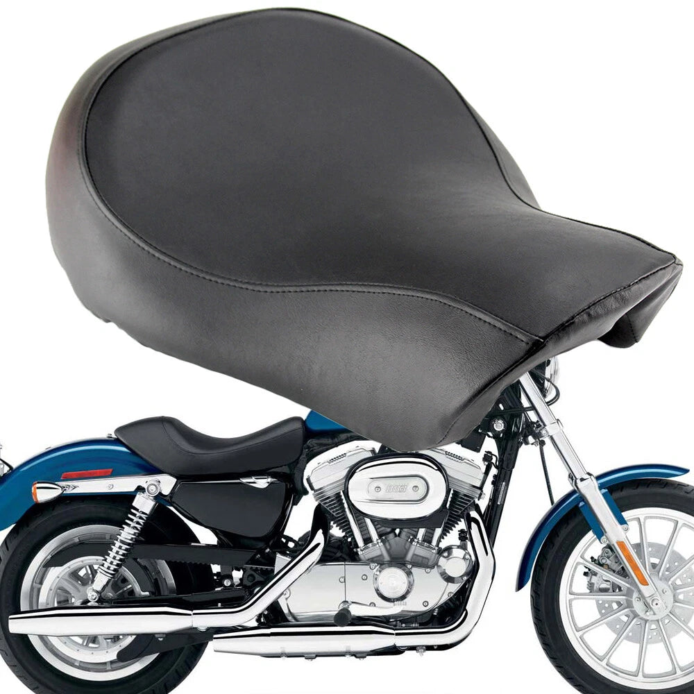 Front Driver Rider Solo Seat For Harley Sportster XL 1200 XL883 48 72 2004-2015