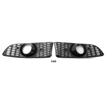 US Front Bumper Fog Light Grille For BMW 3 Series E90 E92 E93 M3 Style 2009-2011