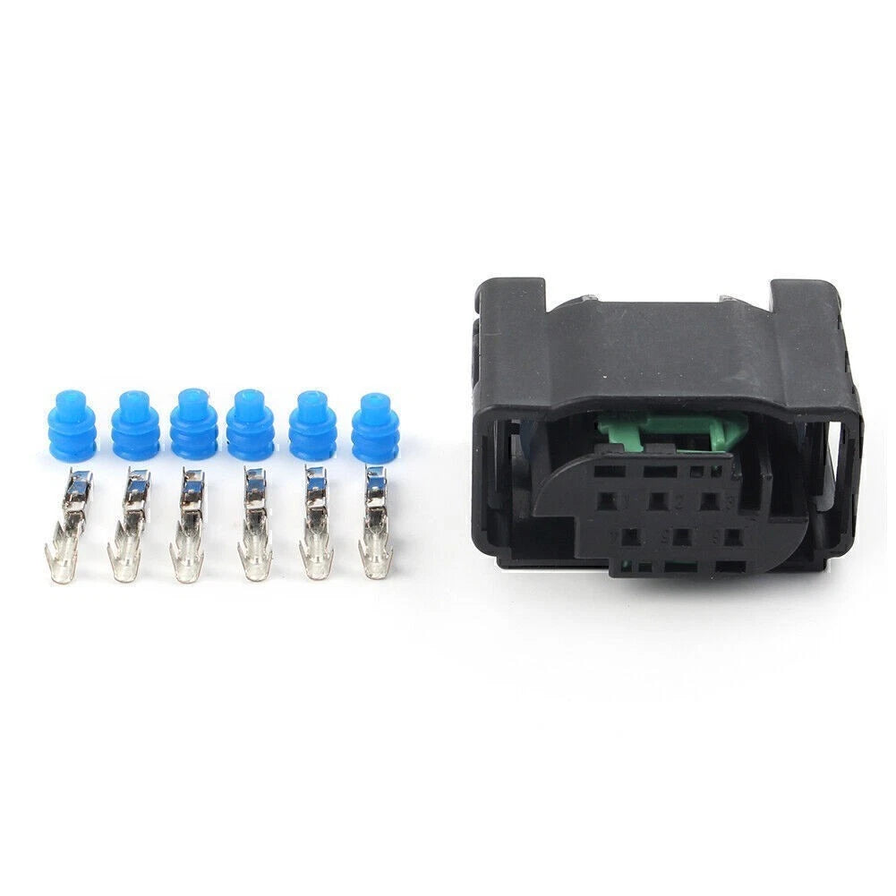 1 Connector w 6 Pins and 6 Seals for Electronic Throttle Body