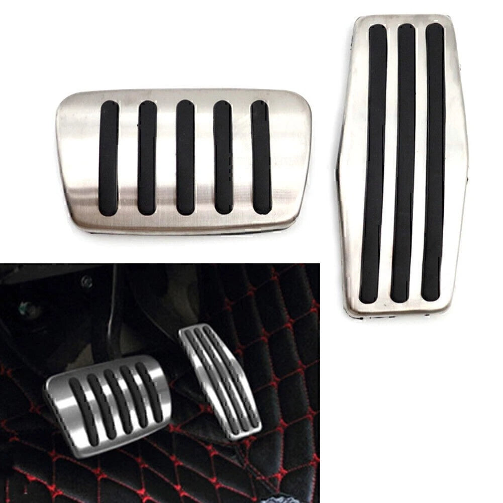 Car Foot Gas Brake Pedals Cover Kit For Chevrolet Malibu 2012-2016 2013 2014 15